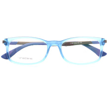 Load image into Gallery viewer, Women Classic Rectangular Glass Frames Men Square Eyeglass Frame Business Acetate Blue Optical Prescription Eyeglasses Frame