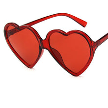 Load image into Gallery viewer, Women Cute Sexy Sun Glasses  Love Heart Sunglasses Brand Designer Retro Vintage  Sun Glasses Red Shades