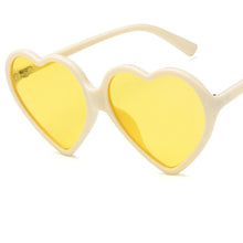 Load image into Gallery viewer, Women Cute Sexy Sun Glasses  Love Heart Sunglasses Brand Designer Retro Vintage  Sun Glasses Red Shades