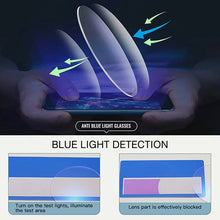 Load image into Gallery viewer, Women Cat Eye Anti Blue Light Glasses Cat Eye Black Frame Blue Light Blocking Computer Clear Lens Eyewear Eyeglasses