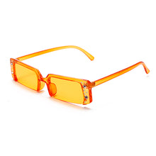 Load image into Gallery viewer, Women Eyewear Crystal Sunglasses Vintage Rectangle Sun Glasses Small Square Retro Shiny Rhinestone Sun Glasses V400 Men