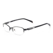Load image into Gallery viewer, Women Fashion Glasses Metal Half Rim Oval Eyeglass Frame For Prescription Lenses Myopia Reading Multifocal