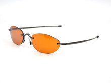 Load image into Gallery viewer, Women Folding Sunglasses  Flexible Men Foldable Spectacles Rimless Gafas Telescopic Temple Send With Leather Case H5