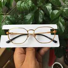 Load image into Gallery viewer, Women Geometry Glasses Frames Designer Style 18k Gold