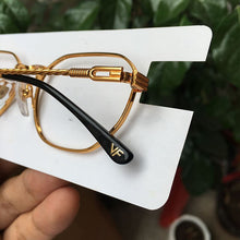 Load image into Gallery viewer, Women Geometry Glasses Frames Designer Style 18k Gold