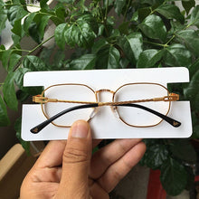 Load image into Gallery viewer, Women Geometry Glasses Frames Designer Style 18k Gold