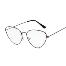 Load image into Gallery viewer, Women Glasses Frame Men Transparent Eyeglasses Frame Vintage Cat Eye Clear Lens Glasses Optical Spectacle Frame Male Female
