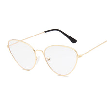 Load image into Gallery viewer, Women Glasses Frame Men Transparent Eyeglasses Frame Vintage Cat Eye Clear Lens Glasses Optical Spectacle Frame Male Female