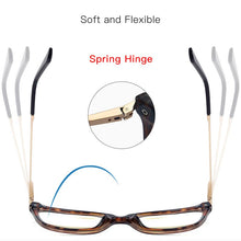 Load image into Gallery viewer, Women Glasses Frame Optical UV400 Prescription Eyewear  Anit-Blue Ray Woman Female Spectacles Anti-Scratch Coating