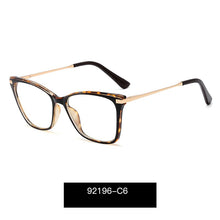 Load image into Gallery viewer, Women Glasses Frame Optical UV400 Prescription Eyewear  Anit-Blue Ray Woman Female Spectacles Anti-Scratch Coating