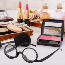 Load image into Gallery viewer, Women Makeup Reading Glasses Rotatable Magnifying Flip Make Up Eyeglasses Presbyopic Eyewear Diopter +1 +1.5 +2.0 +2.5 +3.0 +3.5