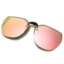 Load image into Gallery viewer, Women Men Clip on Flip up Polarized Lens For Prescription Glasses UV Protection Sunglasses Driving Night Vision Lens