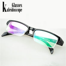 Load image into Gallery viewer, Women Men Half Frame Myopia Glasses  Resin  Black Frams Prescription-1.0-1.5-2,5 Eyeglasses Men Minus Lens