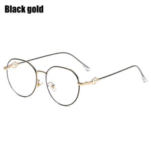 Load image into Gallery viewer, Women Men Metal Frame Ultralight Pearl Eyewear Computer Goggles Anti-UV Blue Rays Glasses Eyeglasses