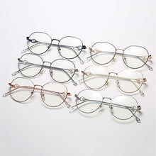 Load image into Gallery viewer, Women Men Metal Frame Ultralight Pearl Eyewear Computer Goggles Anti-UV Blue Rays Glasses Eyeglasses