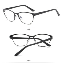 Carica l&#39;immagine nel visualizzatore di Gallery, Montatura per occhiali da vista per miopia Cat Eye per computer ottico da donna, montatura per occhiali da vista ultraleggera antiriflesso F8010 
