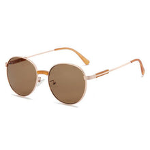 Load image into Gallery viewer, Women Men Oval Polarized Myopia Sunglasses Metal Hinge Minus Lens Round Prescription Sun Glasses Diopter 0 -0.5 -0.75 To -6.0