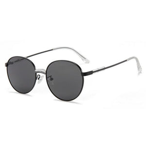 Women Men Oval Polarized Myopia Sunglasses Metal Hinge Minus Lens Round Prescription Sun Glasses Diopter 0 -0.5 -0.75 To -6.0