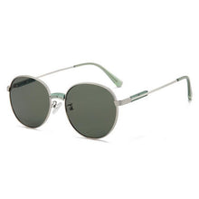 Load image into Gallery viewer, Women Men Oval Polarized Myopia Sunglasses Metal Hinge Minus Lens Round Prescription Sun Glasses Diopter 0 -0.5 -0.75 To -6.0
