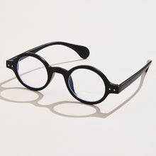 Load image into Gallery viewer, Women Men Round Glasses Small Frame Retro Anti Blue Light Blocking Eyewear  Myopia Prescription Optical Frames