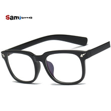 Carica l&#39;immagine nel visualizzatore di Gallery, Women Men Square Glasses frame Female Brand Designer gafas De Sol Spectacle Plain Gafas eyeglasses eyewear Glasses for women men