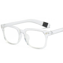 Carica l&#39;immagine nel visualizzatore di Gallery, Women Men Square Glasses frame Female Brand Designer gafas De Sol Spectacle Plain Gafas eyeglasses eyewear Glasses for women men
