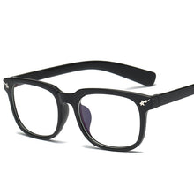 Carica l&#39;immagine nel visualizzatore di Gallery, Women Men Square Glasses frame Female Brand Designer gafas De Sol Spectacle Plain Gafas eyeglasses eyewear Glasses for women men