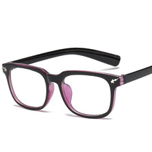 Carica l&#39;immagine nel visualizzatore di Gallery, Women Men Square Glasses frame Female Brand Designer gafas De Sol Spectacle Plain Gafas eyeglasses eyewear Glasses for women men