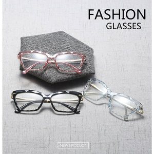 Women Metal Legs Brand Designer Eyeglasses Optical Acetate Rim Spectacles for Women Eyewear Glasses Frame Fashion Styles