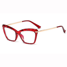 Load image into Gallery viewer, Women Metal Legs Brand Designer Eyeglasses Optical Acetate Rim Spectacles for Women Eyewear Glasses Frame Fashion Styles