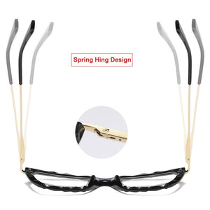 Women Metal Legs Brand Designer Eyeglasses Optical Acetate Rim Spectacles for Women Eyewear Glasses Frame Fashion Styles