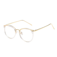 Carica l&#39;immagine nel visualizzatore di Gallery, Women Metal Legs Computer Glasses Frame Brand Anti Blue Light Round Eyewear Blocking Glasses Fashion Optical Spectacle Eyeglass