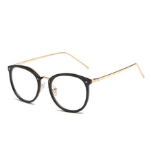 Carica l&#39;immagine nel visualizzatore di Gallery, Women Metal Legs Computer Glasses Frame Brand Anti Blue Light Round Eyewear Blocking Glasses Fashion Optical Spectacle Eyeglass