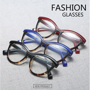 Women Metal Legs Designer Optical Eyeglasses Prescription Acetate Rim Spectacles for Women Eyewear Glasses Frame Fashion Styles