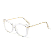 Carica l&#39;immagine nel visualizzatore di Gallery, Women Metal Legs Designer Optical Eyeglasses Prescription Acetate Rim Spectacles for Women Eyewear Glasses Frame Fashion Styles