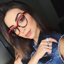 Load image into Gallery viewer, Women Metal Legs Designer Optical Eyeglasses Prescription Acetate Rim Spectacles for Women Eyewear Glasses Frame Fashion Styles