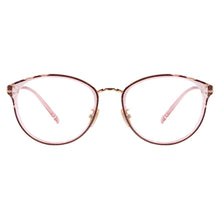 Load image into Gallery viewer, Women Metal Plastic Fashion Eyeglasses Round Vintage Glasses Frame For Prescription Lenses Myopia Reading Progressive