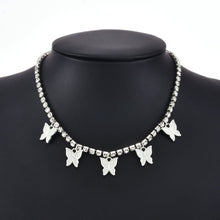 Load image into Gallery viewer, Women Multilayer Choker Horn Long Crescent Moon Pendant Chain Necklace Chain Bohemia Jewelry