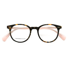 Load image into Gallery viewer, Women Optical Eyeglass Frames Men Round Glasses Frame Tortoise Floral Red Green Prescription Spectacles Vintage Eyewear