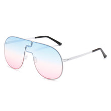 Load image into Gallery viewer, Women Oversized Sunglasses One Piece Sun Glasses Men UV400 Gradient Goggle Shades Eyewear Punk Gafas De Sol