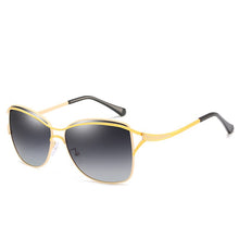 Load image into Gallery viewer, Women Polarized Sunglasses Big Frame Red Purple Sun Glasses Fashionable Classic Gradient Sunglasses Driving Eyewear Brand Design