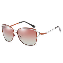 Load image into Gallery viewer, Women Polarized Sunglasses Big Frame Red Purple Sun Glasses Fashionable Classic Gradient Sunglasses Driving Eyewear Brand Design