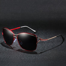Load image into Gallery viewer, Women Polarized Sunglasses Big Frame Red Purple Sun Glasses Fashionable Classic Gradient Sunglasses Driving Eyewear Brand Design
