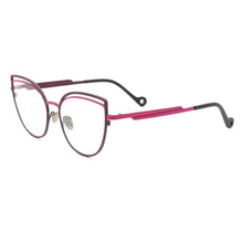 Load image into Gallery viewer, Women Pure Titanium Cat-eye eyeglass frames women Thin Retro Metal glasses Butterfly Full-Rim Lightweight Fashion eyeglasses
