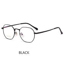 Load image into Gallery viewer, Women Pure Titanium Optical Glasses Frame Comfortable Ultra-light Polygon Men Myopia Hyperopia Prescription Spectacle Frame