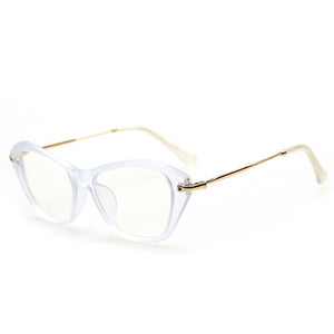 Women Retro Sexy Eyeglasses Frame  Cat Eye Clear Lens ladies Eye Glasses