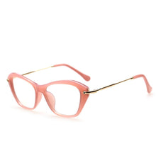 Carica l&#39;immagine nel visualizzatore di Gallery, Women Retro Sexy Eyeglasses Frame  Cat Eye Clear Lens ladies Eye Glasses