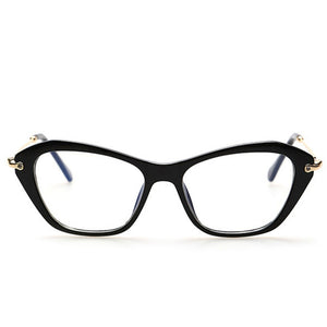 Women Retro Sexy Eyeglasses Frame  Cat Eye Clear Lens ladies Eye Glasses