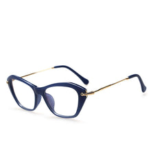 Carica l&#39;immagine nel visualizzatore di Gallery, Women Retro Sexy Eyeglasses Frame  Cat Eye Clear Lens ladies Eye Glasses