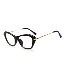 Carica l&#39;immagine nel visualizzatore di Gallery, Women Retro Sexy Eyeglasses Frame  Cat Eye Clear Lens ladies Eye Glasses